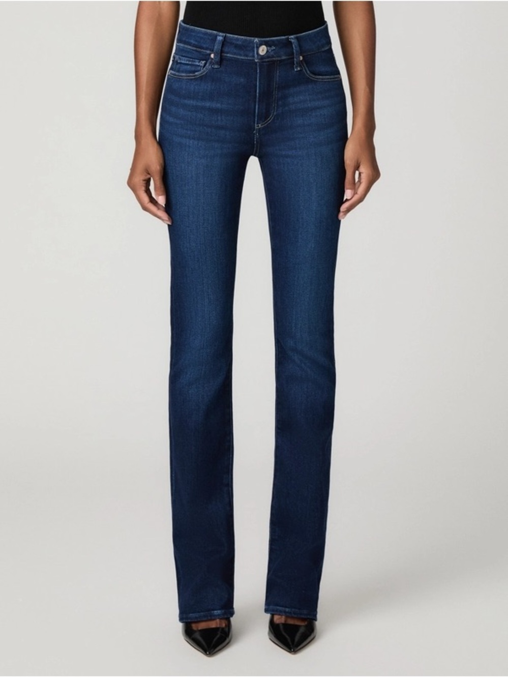 PAIGE Manhattan Fit & Flare Jeans